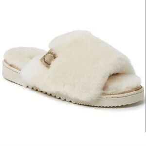 Fireside by Dearfoams Women's Shearling Slide Slipper - Cairns
